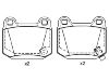 тормозная кладка Brake Pad Set:MR 407 391