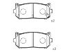 тормозная кладка Brake Pad Set:0K2FC-26-28Z