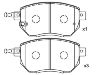 Plaquettes de frein Brake Pad Set:41060-CG090