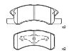 Plaquettes de frein Brake Pad Set:04491-97203