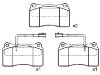 тормозная кладка Brake Pad Set:7 736 354 5