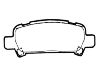 Plaquettes de frein Brake Pad Set:26292-AE020