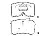 тормозная кладка Brake Pad Set:441 698 151 D