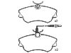 Bremsbelagsatz, Scheibenbremse Brake Pad Set:60 25 315 867