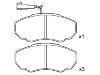 тормозная кладка Brake Pad Set:4252.43