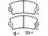 Pastillas de freno Brake Pad Set:60 00 039 184