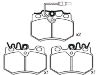 Plaquettes de frein Brake Pad Set:4250.37