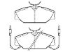 Plaquettes de frein Brake Pad Set:77 01 202 289