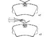 Pastillas de freno Brake Pad Set:0060 750 413