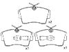 Brake Pad Set:16 05 612