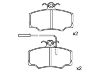 Bremsbelagsatz, Scheibenbremse Brake Pad Set:5 893 948