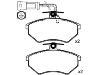 Brake Pad Set:357 698 151 F