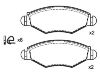 Pastillas de freno Brake Pad Set:4252.12