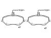 Pastillas de freno Brake Pad Set:4252.94