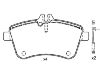 剎車片 Brake Pad Set:169 420 01 20