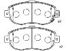 Plaquettes de frein Brake Pad Set:04465-53010