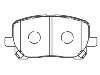 Bremsbelagsatz, Scheibenbremse Brake Pad Set:04465-44090