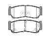 тормозная кладка Brake Pad Set:58302-2BA20