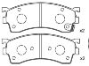 Bremsbelagsatz, Scheibenbremse Brake Pad Set:GEYT-33-28ZA