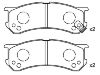 Pastillas de freno Brake Pad Set:04491-97502-000