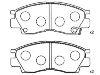 тормозная кладка Brake Pad Set:MB534644