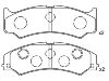 Bremsbelagsatz, Scheibenbremse Brake Pad Set:04491-87719