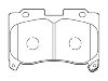 Bremsbelagsatz, Scheibenbremse Brake Pad Set:04491-14331