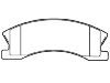 Plaquettes de frein Brake Pad Set:5093183AA