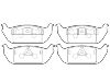 Bremsbelagsatz, Scheibenbremse Brake Pad Set:2C5Z-2200-AA