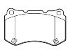 Bremsbelagsatz, Scheibenbremse Brake Pad Set:45022-SEP-A60