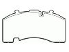 Plaquettes de frein Brake Pad Set:09.801.06.95.0