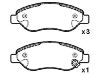 Bremsbelagsatz, Scheibenbremse Brake Pad Set:16 05 355