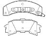 Plaquettes de frein Brake Pad Set:12300238