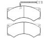 Bremsbelagsatz, Scheibenbremse Brake Pad Set:1906070