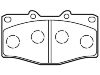 Bremsbelagsatz, Scheibenbremse Brake Pad Set:04466-65010